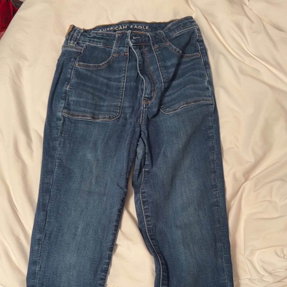 American Eagle Outfitters Women's Blue Jeans